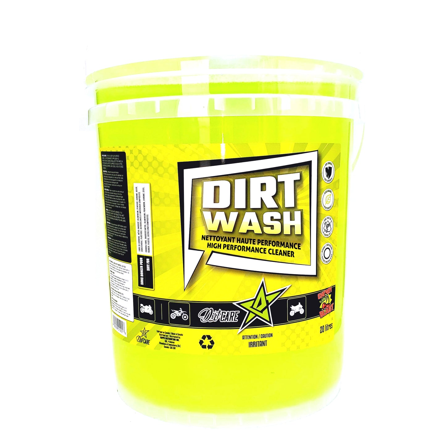 Dirt Wash Cleaner Pail 20 Litres