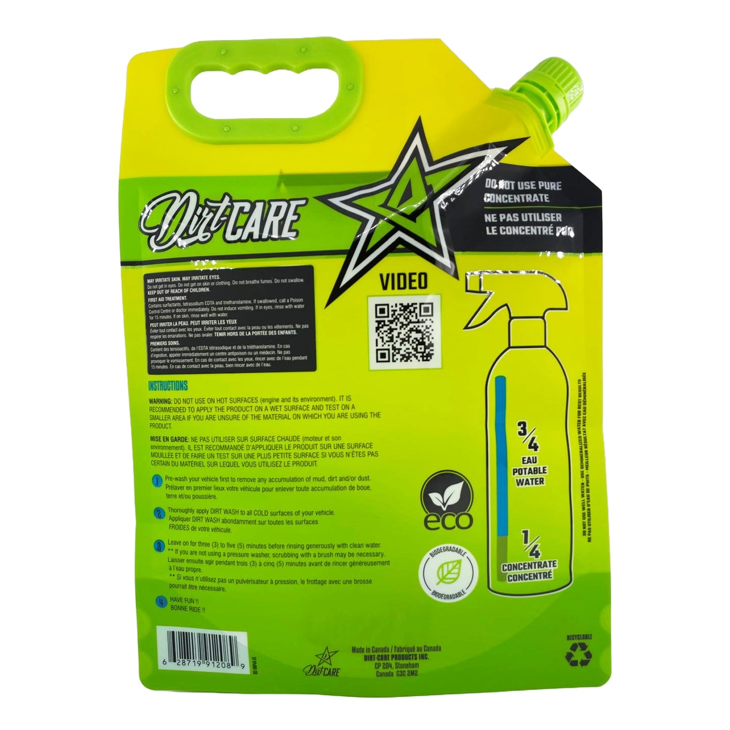 Dirt Wash Concentrate 2.5 Litres