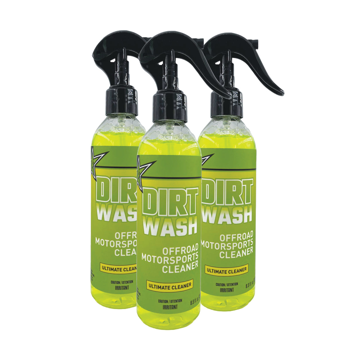 Dirt Wash Samples Sprayers 250ml